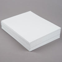 OX 51704EE | Letter Size, White,  Oxford Laminated Twin Pocket Folders, 25 Box