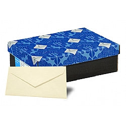 MOH 27524 | Strathmore Writing Ivory Laid Envelopes - #10 Envelopes, 24 lb Paper, 25% Cotton Watermarked, 500 / Box