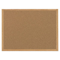 MC 070014231 | Mastervision Cork Bulletin Board, 2" x 3", Oak Frame