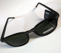 GB 01 | Geoffrey Beene Matte Plastic Smoked Gray Sunglasses