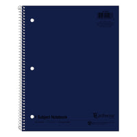 OX 25-207R | Oxford Blue One Subject Notebook 8 1/2 x 11 College Ruled, 100 Sheets