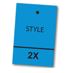 ST2X - SIZE TAG, 2X, 4000 BOX