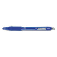 Z 42420 | Zebra Z-Grip Retractable Gel Pen, Medium Point, Blue Ink, Dozen