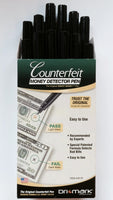 DM 351R1 | Dri-Mark Smart Money Counterfeit Bill Detector Pen, 12 / Pack