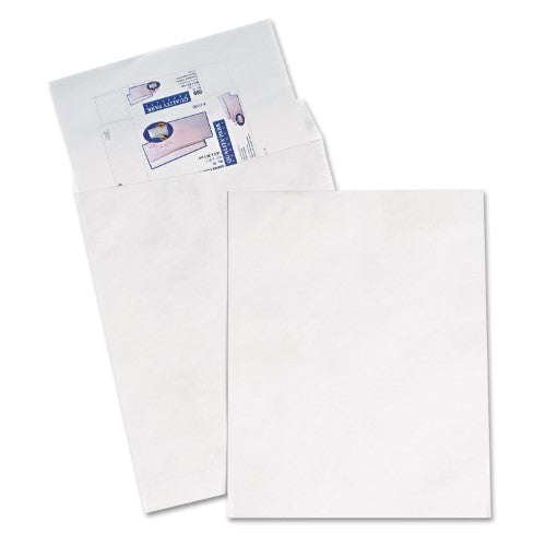 QP R5106 | 14 1/2 X 20 WHITE TYVEK, CATALOG ENVELOPE, FLAP-STICK SEAL, 25 BOX