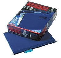 PEN 4152 |  LETTER SIZE, REINFORCED HANGING FOLDERS, NAVY, 25 BOX