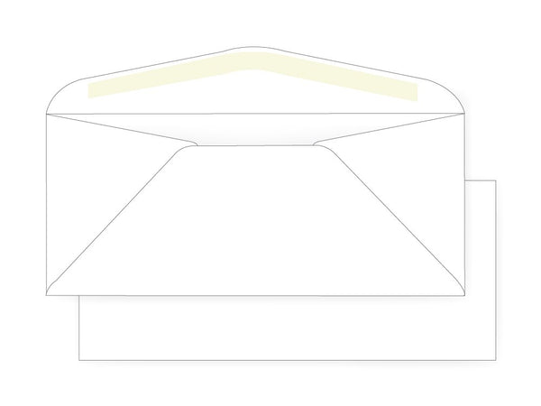 QP 69007 | #10 REGULAR ENVELOPE, #24 WHITE RECYCLED, 100 BOX