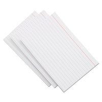 UNV47230 |  4 x 6, White, Ruled, Universal Index Cards, 100/Pack