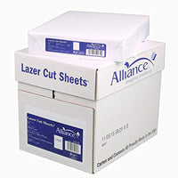 ALL 30060 |8 /12 x 11, #20 WHITE-92 BRIGHTNESS, PERFORATED 3 2/3 & 7 1/3, 500 SHEETS