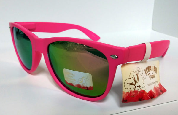 E HTS 10956-081165-069REL | Pink Hawaiian Tropic Polarized 100% UVA & UVB Protection Sunglasses