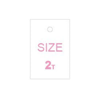 ST2TG - SIZE TAG, 2T GIRLS, 1000 BOX