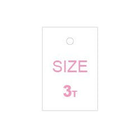 ST3TG - SIZE TAG, 3T GIRLS, 1000 BOX