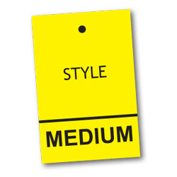 STM -  Size Tags,MEDIUM, 3000 / Box