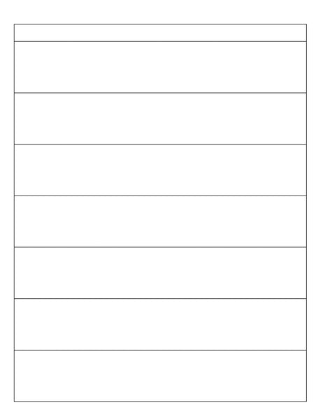 Label 390 | 7 - 8.5" x 1.5" Pressure Sensitive Labels Per Sheet, 10 Sheets