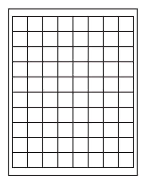 Label 826 | 80 - 1" x 1" WHITE PRESSURE SENSITIVE LABELS, PERMANENT ADHESIVE, 10 Sheets