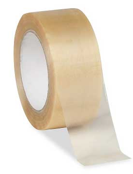 T01 | Clear PVC Sealing Tape | 2.2 Mil, 2" x 110 yds